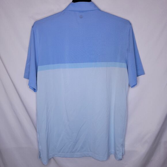 Stitch Polo Shirt Mens M/L Blue Colorblock Golf Performance - Picture 5 of 11